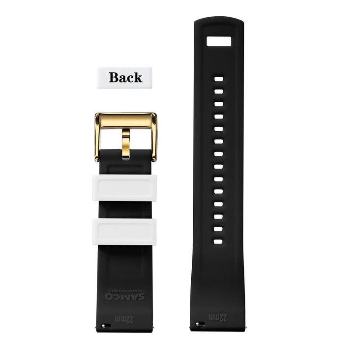 Premium Silicone Quick-Release Watch Band 18/20/22mm