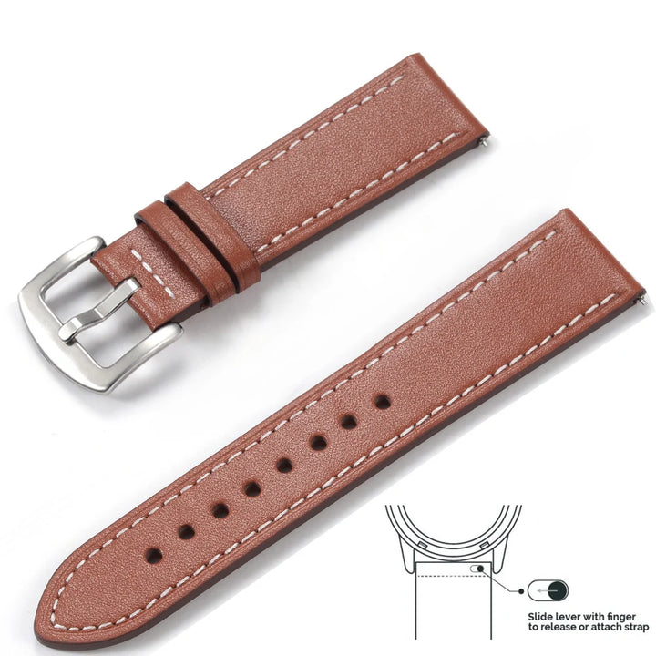 Universal Silicone Watch Strap 20mm/22mm for Samsung, Huawei & Amazfit