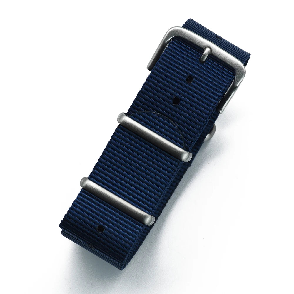NATOBELT High Quality Nylon Sailcloth Strap 20mm 22mm Watchbands Military Army Watch Strap Replace Accessories
