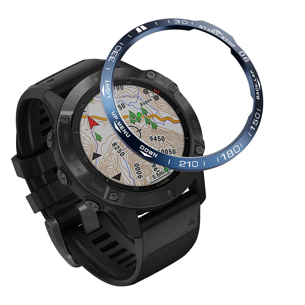 Metal Bezel Ring for Garmin Fenix 6X Pro/Sapphire