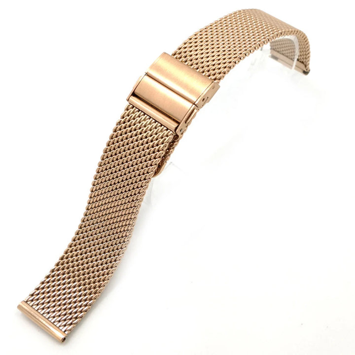 Premium Stainless Steel Watch Strap 18–22mm Quick Release