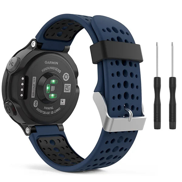 Silicone Watch Strap for Garmin Forerunner Series with Removal Tool