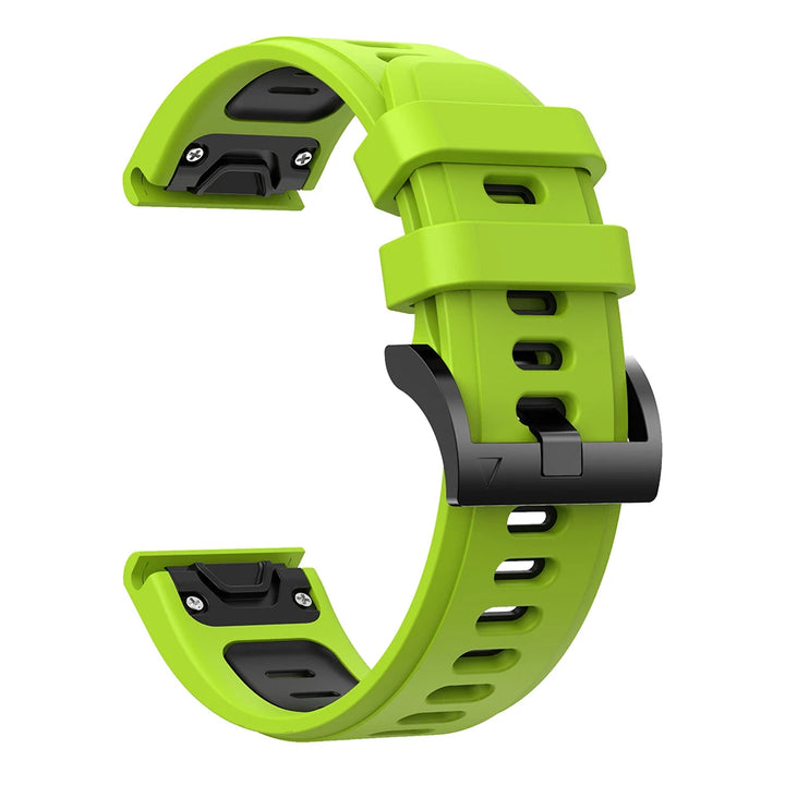 QuickFit Silicone Strap for Garmin Fenix Series (22-26mm)