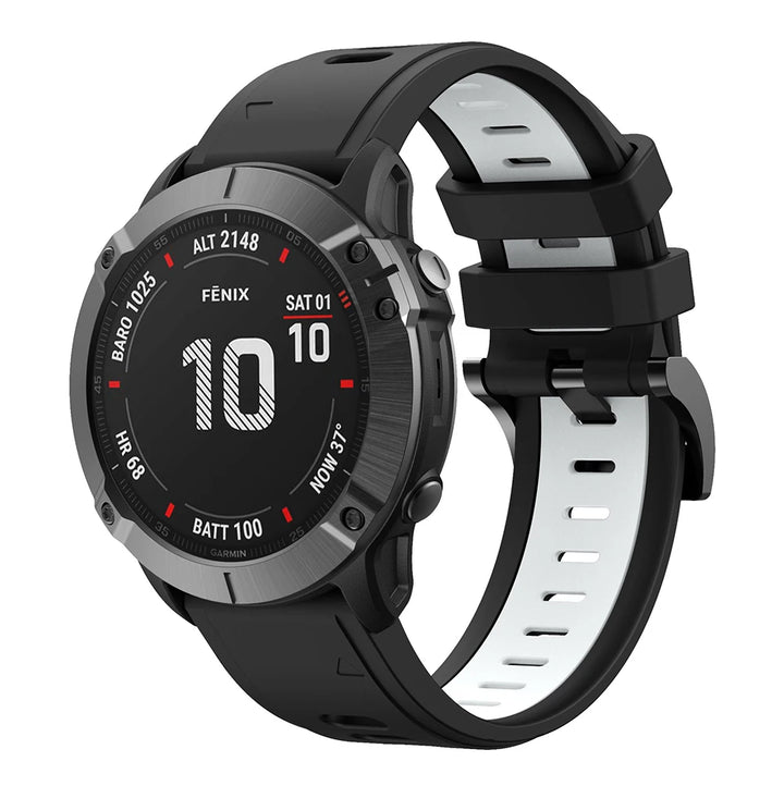 QuickFit Silicone Strap for Garmin Fenix Series (22-26mm)