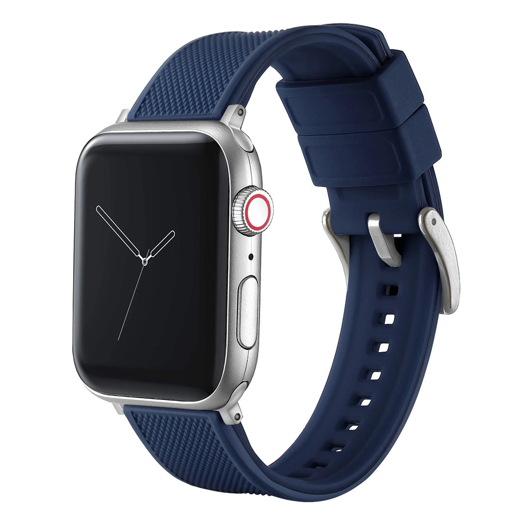 New Silicone Rubber Apple Watch Band 38–45mm