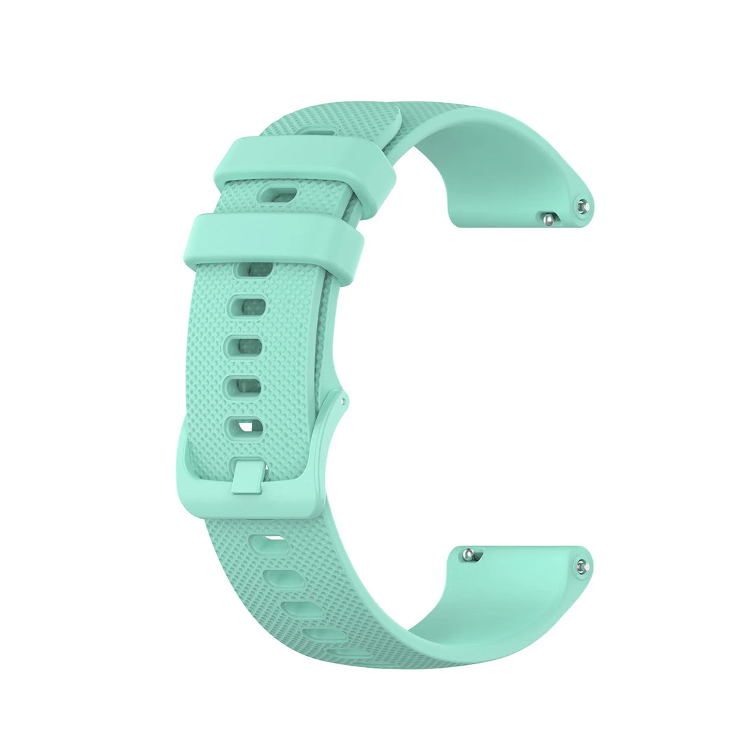 20mm Silicone Strap for Garmin Venu SQ/Venu 2 Plus & Amazfit Bip S/U