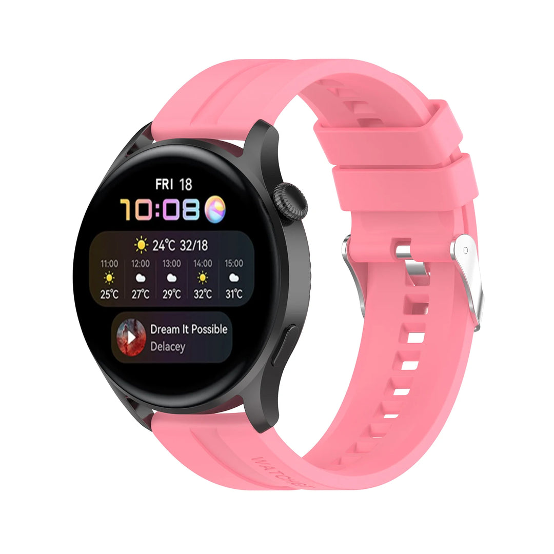 22mm Silicone Watch Strap for Huawei GT2 Pro, GT3 & Honor Magic 2 – 46mm