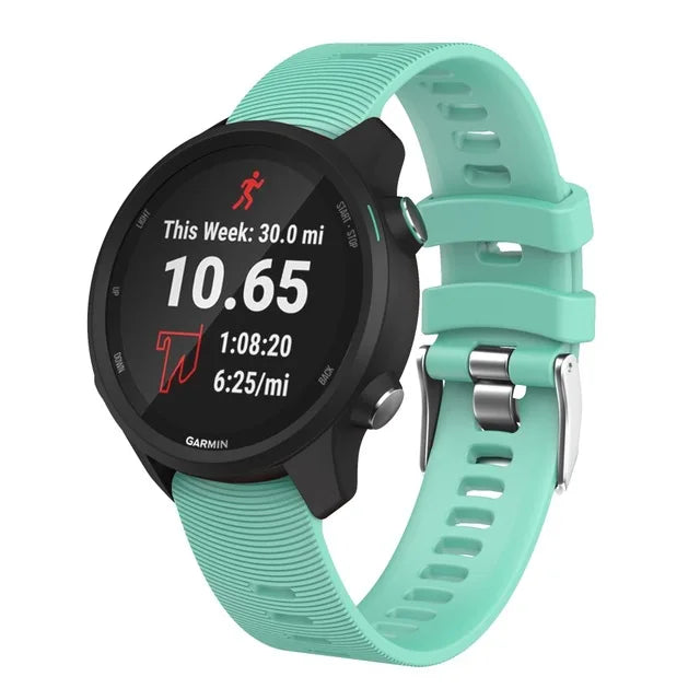 Colorful 20mm Silicone Strap for Garmin Forerunner & Vivomove