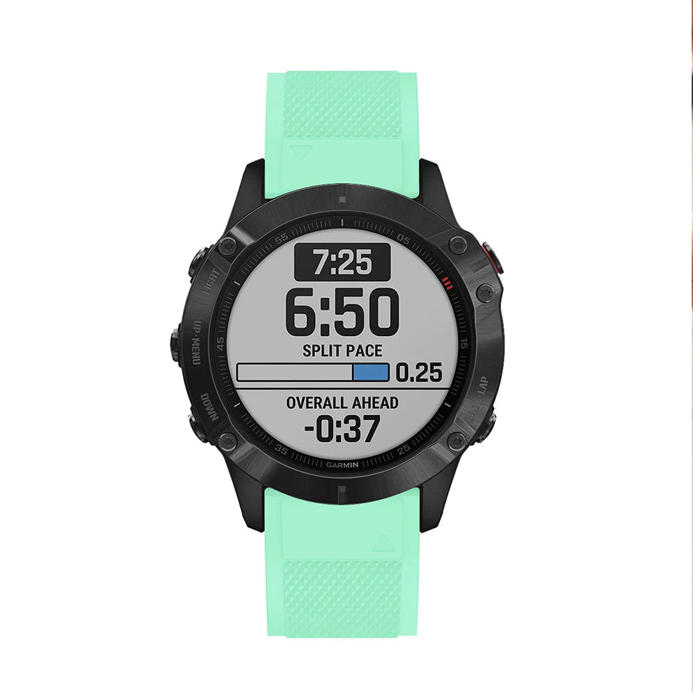 22mm Quick-Fit Silicone Strap – Garmin Fenix, EPIX & Tactix