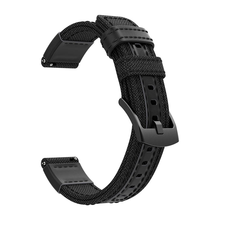 Canvas Strap for Samsung Gear S2, S3 & Galaxy Watch (20-22mm)