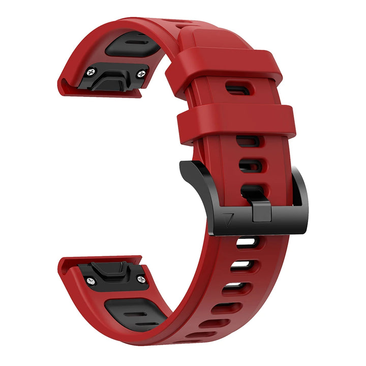 QuickFit Silicone Strap for Garmin Fenix Series (22-26mm)