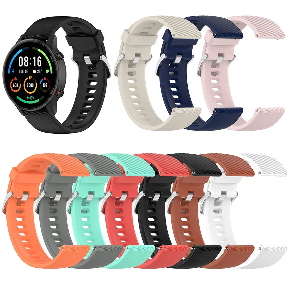 22mm Silicone Strap for Huawei Watch GT Series (GT2, GT3, GT2 Pro, GT2E)