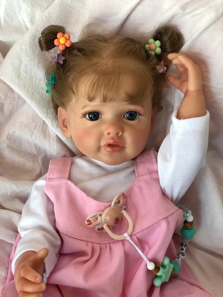 55 cm Princess Betty Full Body Silicone Reborn Toddler Girl – Waterproof Realistic Doll