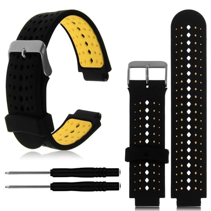 Silicone Replacement Strap for Garmin Forerunner 235/220/230/620/630/735XT