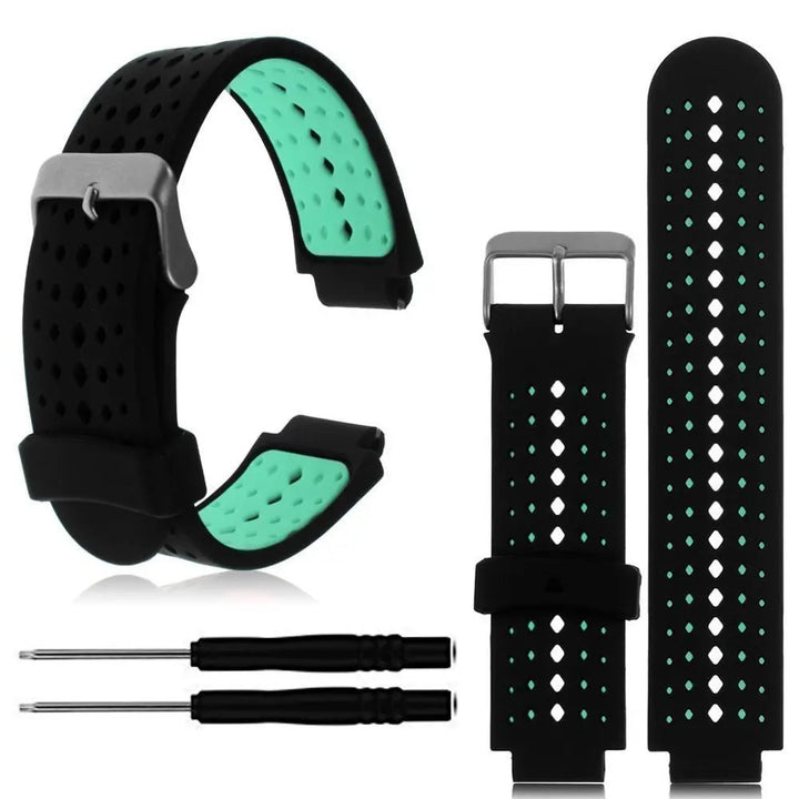 Silicone Replacement Strap for Garmin Forerunner 235/220/230/620/630/735XT