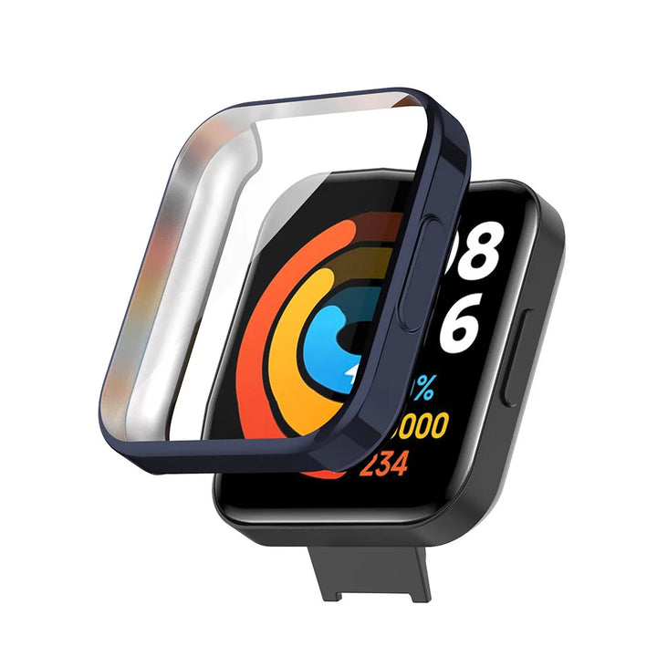 Electroplated TPU Protective Case for Redmi Watch 2 Lite – Full Screen Bumper