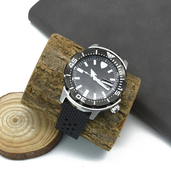 JUELONG Premium Tropical FKM Rubber Straps 20mm 22mm Quick Release Breathable Porous Perfect Fit Flat End Universal Watch Strap