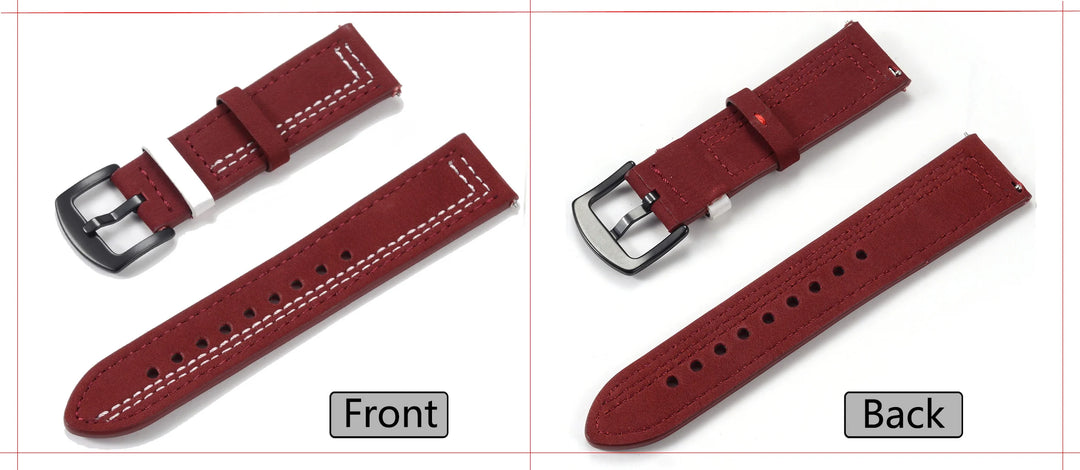 Universal Silicone Watch Strap 20mm/22mm for Samsung, Huawei & Amazfit