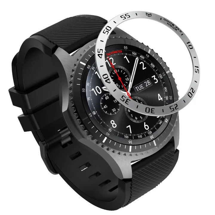 Stainless Steel Bezel Ring for Huawei Watch GT2 46mm & Samsung Galaxy Watch 46mm/Gear S3