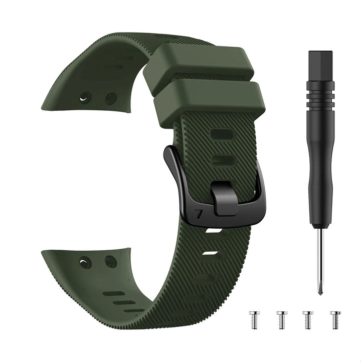 Silicone Watch Strap for Garmin Forerunner 45/45S & Swim 2