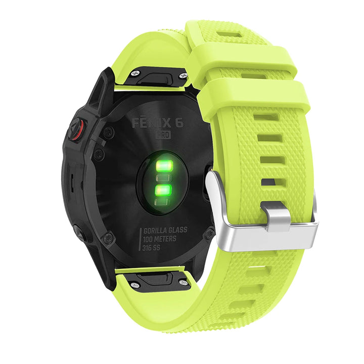 22mm Quick-Fit Silicone Strap – Garmin Fenix, EPIX & Tactix