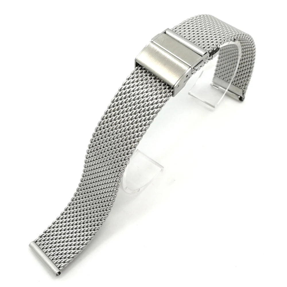 Premium Stainless Steel Watch Strap 18–22mm Quick Release