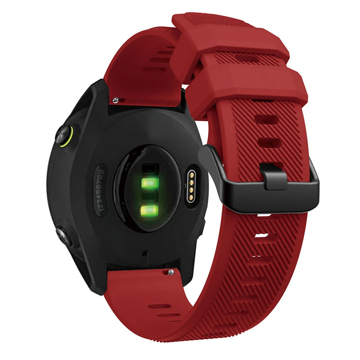 22mm Silicone Watch Strap for Garmin Forerunner 745