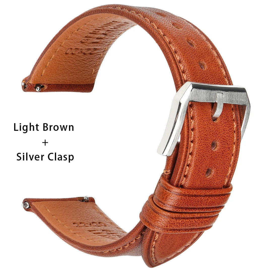 Quick Release Cow Leather Watch Strap 22mm 20mm For Huawei Watch GT 2 Pro Watchbands TISSOT Accessories Watch Band