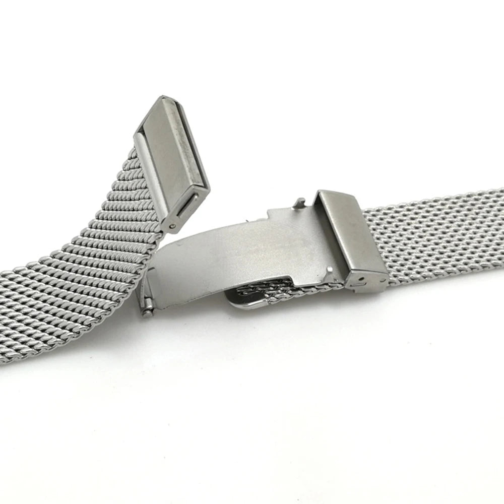 Premium Stainless Steel Watch Strap 18–22mm Quick Release