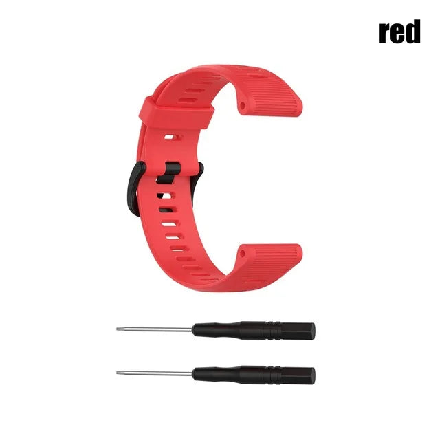 22mm Soft Silicone Strap for Garmin Forerunner & Fenix Series
