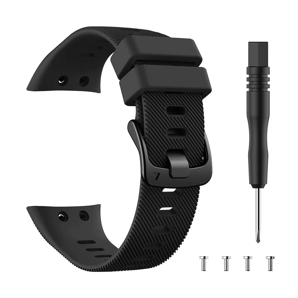 Silicone Watch Strap for Garmin Forerunner 45/45S & Swim 2