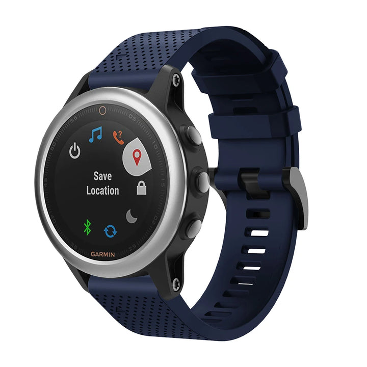 20mm Quick-Release Silicone Strap for Garmin Fenix 5S/6S/7S