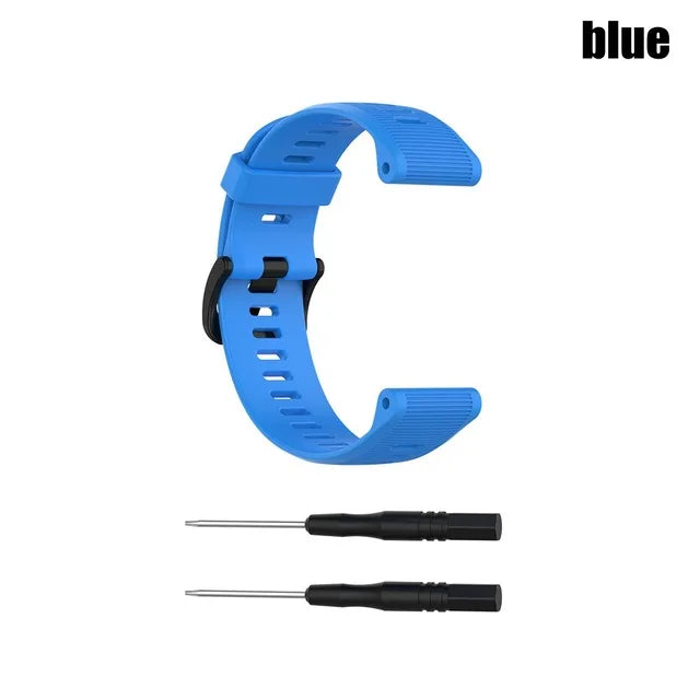 22mm Soft Silicone Strap for Garmin Forerunner & Fenix Series