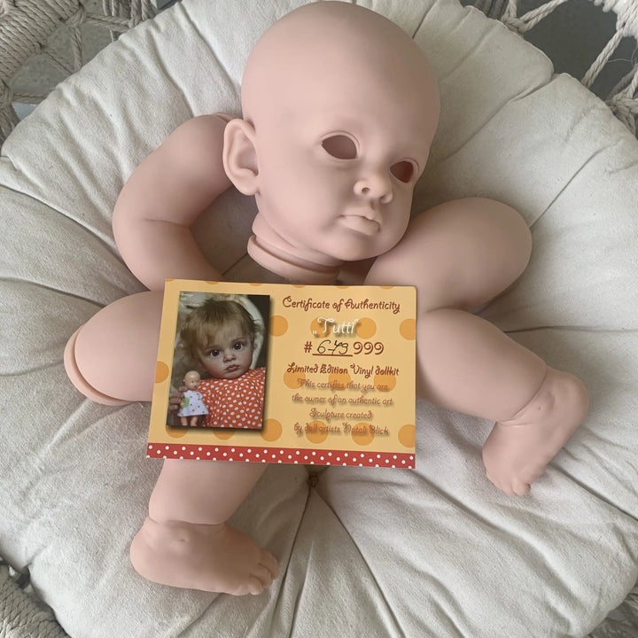 23" Tutti DIY Reborn Doll Kit with COA