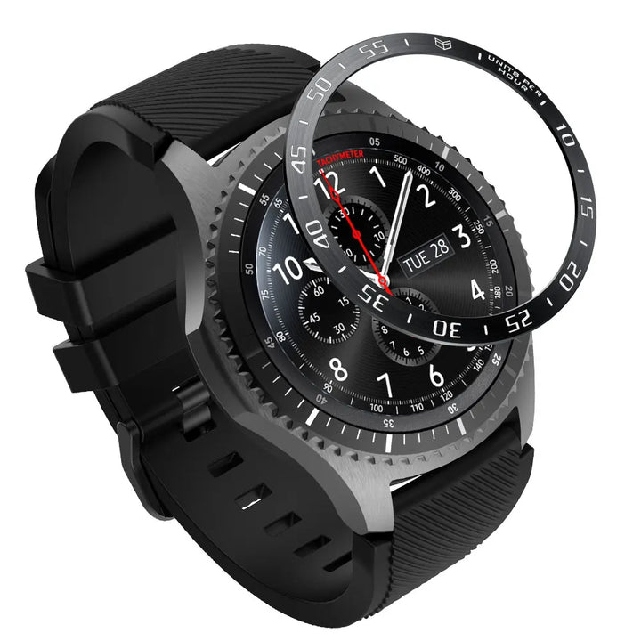 Stainless Steel Bezel Ring for Huawei Watch GT2 46mm & Samsung Galaxy Watch 46mm/Gear S3