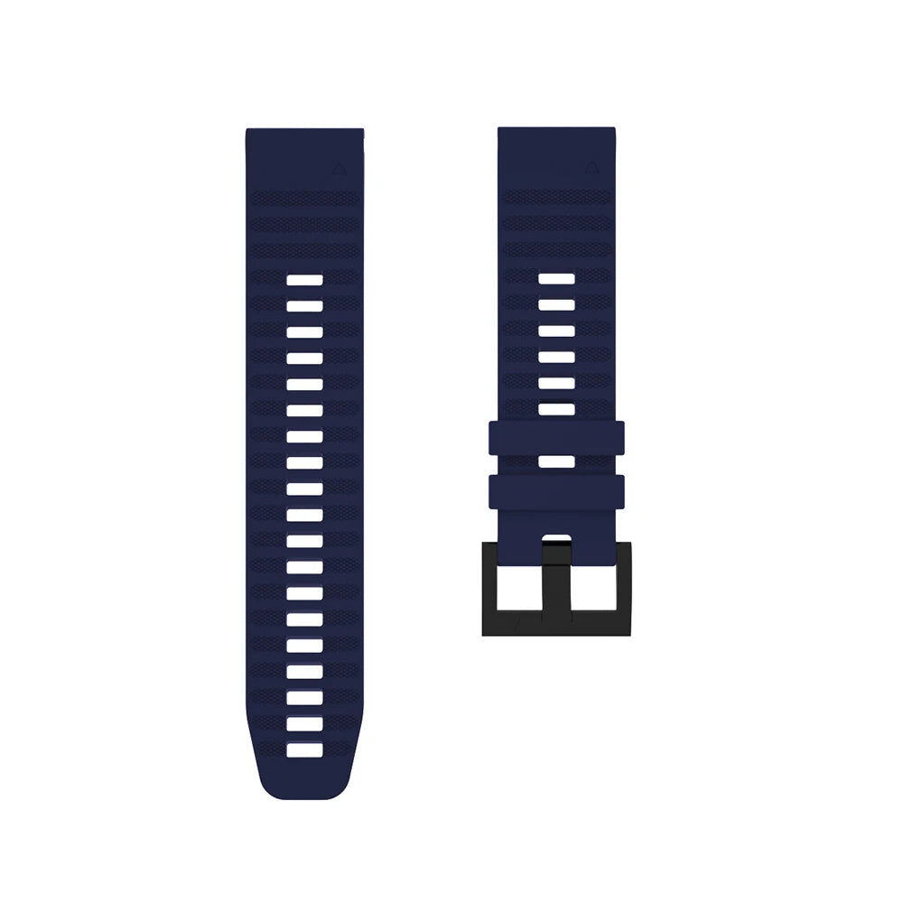 Quick-Fit Silicone Watch Strap – 22–26mm for Garmin Fenix & Epix