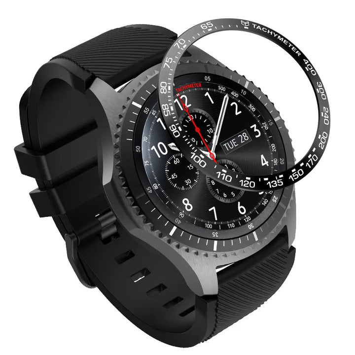 Stainless Steel Bezel Ring for Huawei Watch GT2 46mm & Samsung Galaxy Watch 46mm/Gear S3