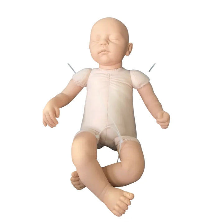 19″ Jamie Unfinished Reborn Doll Kit – Unpainted with Cloth Body