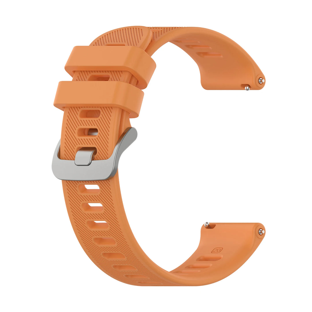 20mm Silicone Watch Strap for Garmin Forerunner, Vivoactive & Venu