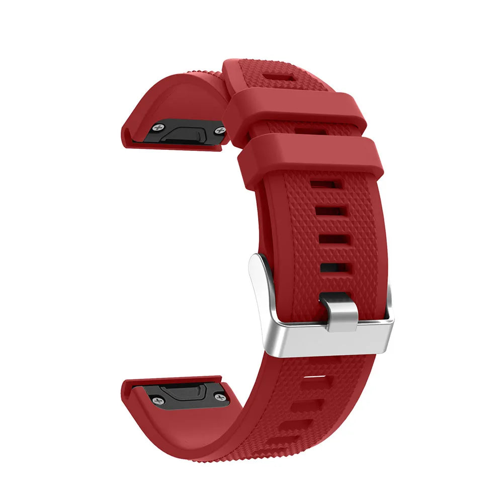 22mm Quick-Fit Silicone Strap – Garmin Fenix, EPIX & Tactix