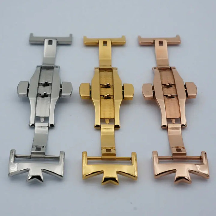 MAIKES 18-20mm 316L Stainless Steel Double Deployant Watch Clasp