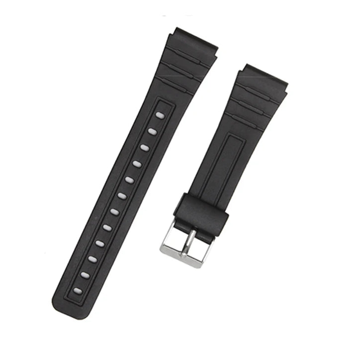 Silicone Rubber Watch Bands (16mm/18mm/20mm) for Sports Watches