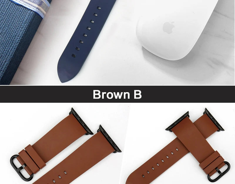 For Apple Watch Band 45mm 41mm 44mm 40mm 42mm 38mm Series 7 6 SE 5 4 3 Watchband Bracelet Sport Rubber iWatch Strap