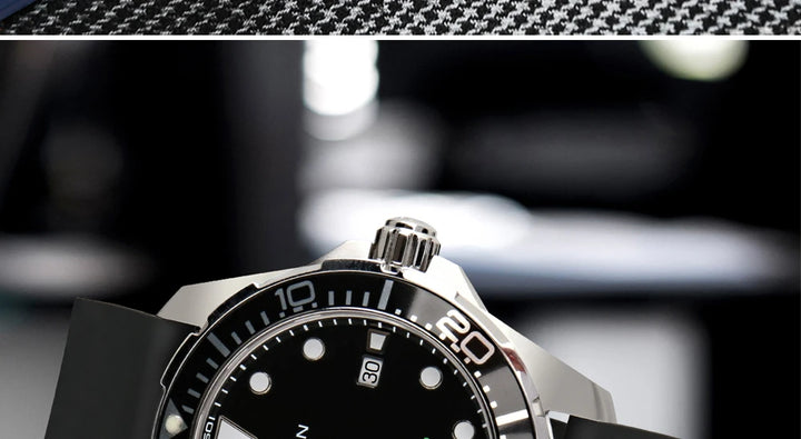 MAIKES Orange Sport Watch Band 20mm 22mm 24mm Watch Accessories Watchband With Black Buckle Rubber Watch Strap For Omega