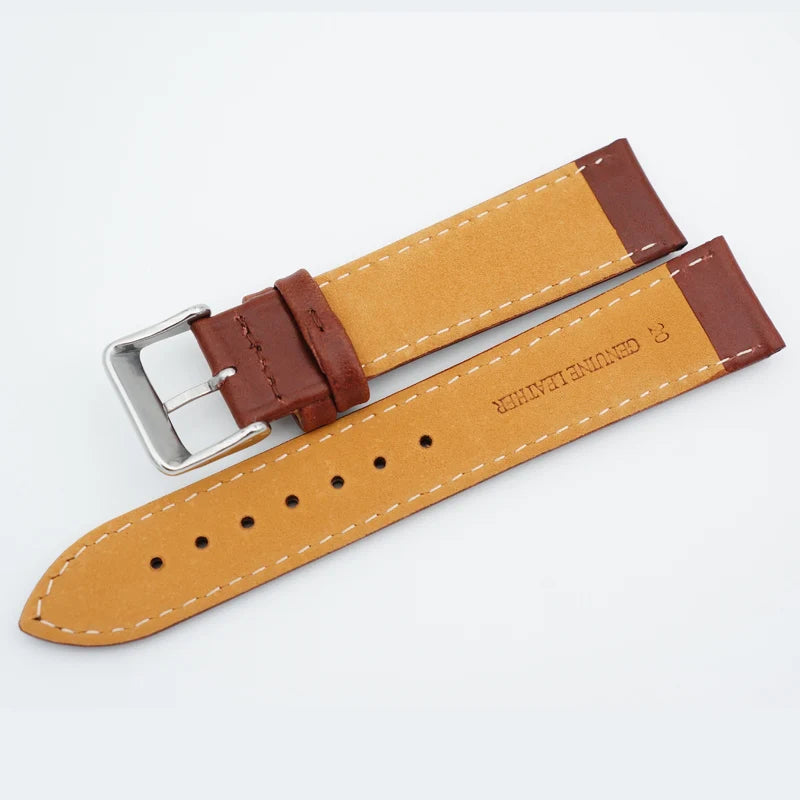 Genuine Leather Watch Strap 18–24mm for Daniel Wellington – MAIKES