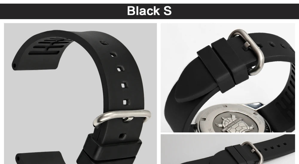 MAIKES Orange Sport Watch Band 20mm 22mm 24mm Watch Accessories Watchband With Black Buckle Rubber Watch Strap For Omega