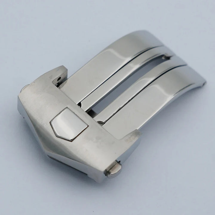 316L Stainless Steel Folding Clasp 18–20mm for TAG Watches – MAIKES