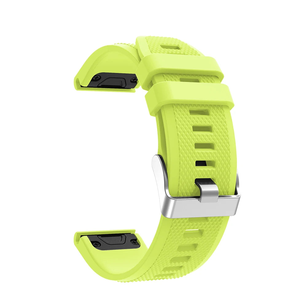 22mm Quick-Fit Silicone Strap – Garmin Fenix, EPIX & Tactix