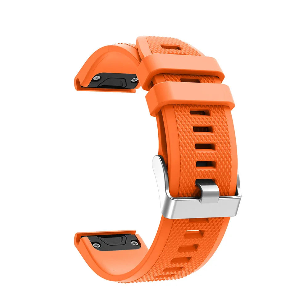 22mm Quick-Fit Silicone Strap – Garmin Fenix, EPIX & Tactix