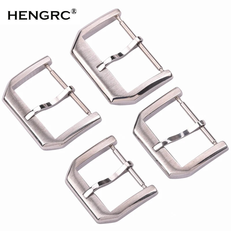 Stainless Steel Tang Buckle Watch Clasp 16-22mm